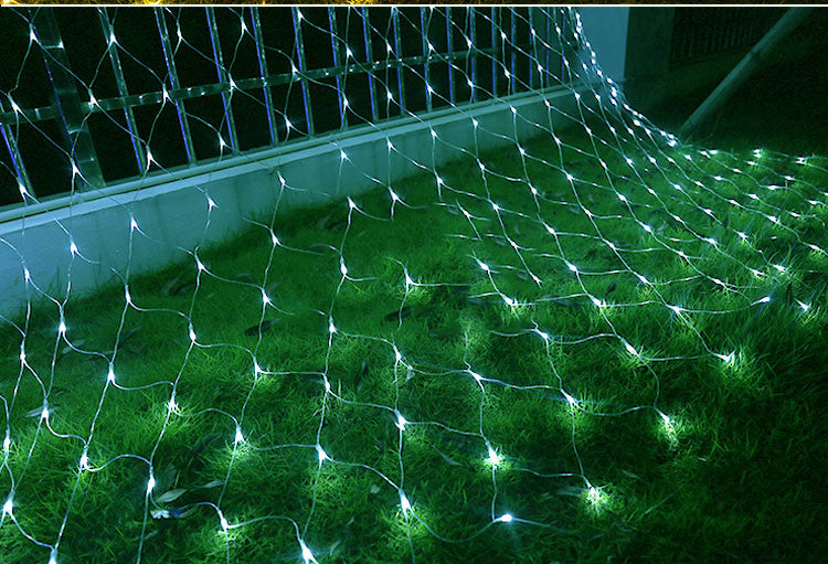 LED Net Lights Fishing Grid Lanterns Holiday Wedding Christmas Decoration