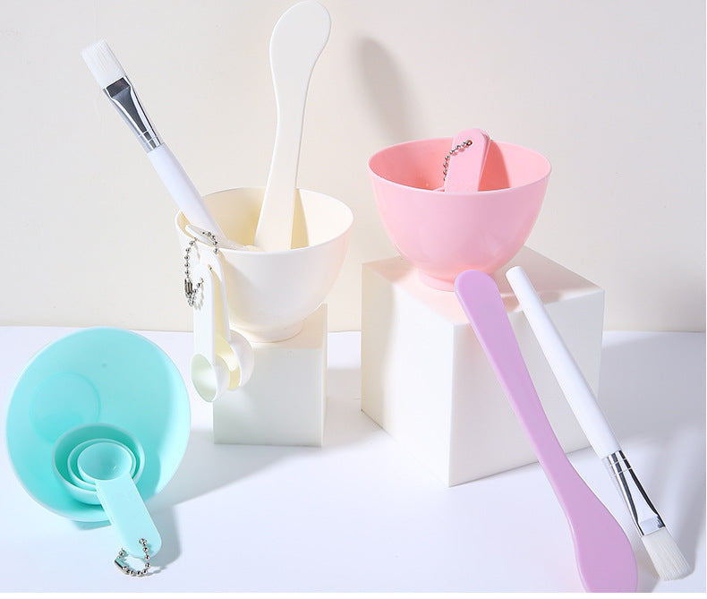 DIY Mask Bowl Tool Set – 6-Piece Portable Facial Mixing Kit