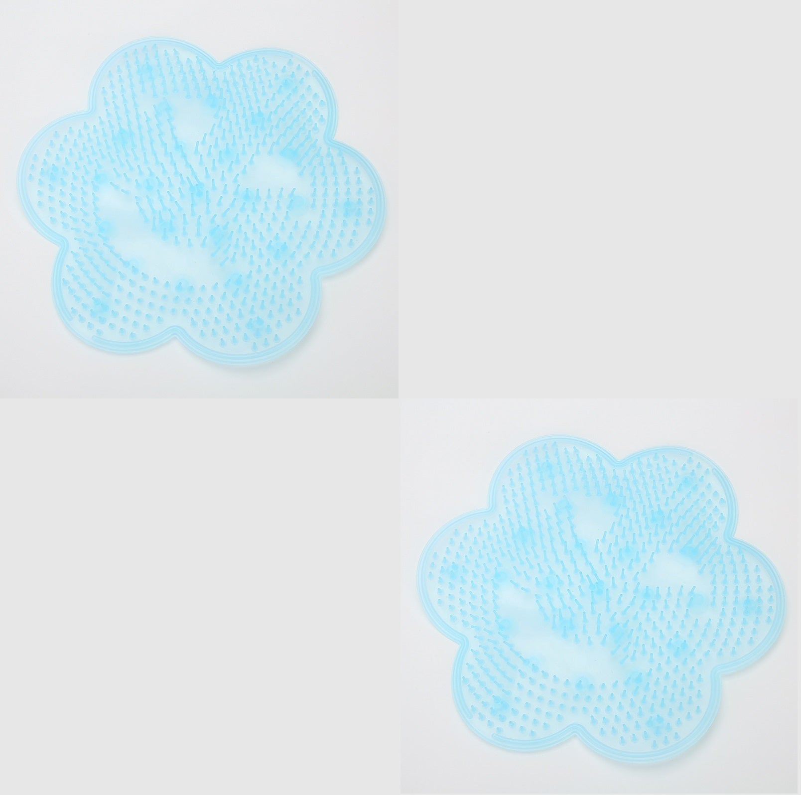 Silicone Bathroom Anti-Slip Massage Pad – Non-Slip Floor Mat with Foot Massage Design for Shower and Bath