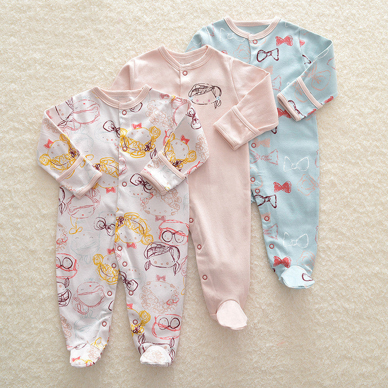 Baby Cotton Romper – Soft & Breathable