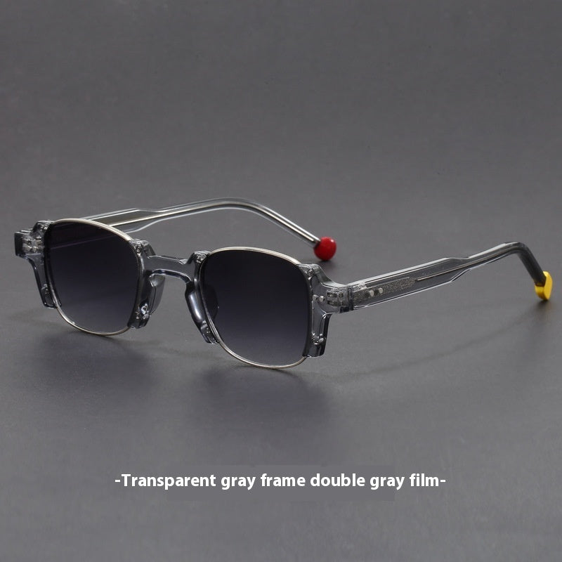 Retro Square Frame Sunglasses