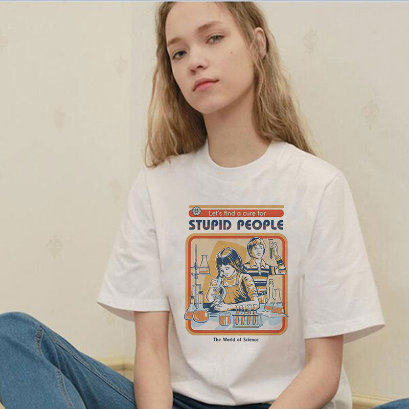 Ladies Summer Printed T-Shirt – Lightweight, Casual & Stylish