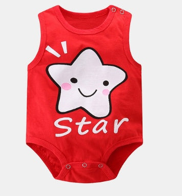 Sleeveless Baby Rompers – Newborn Clothes