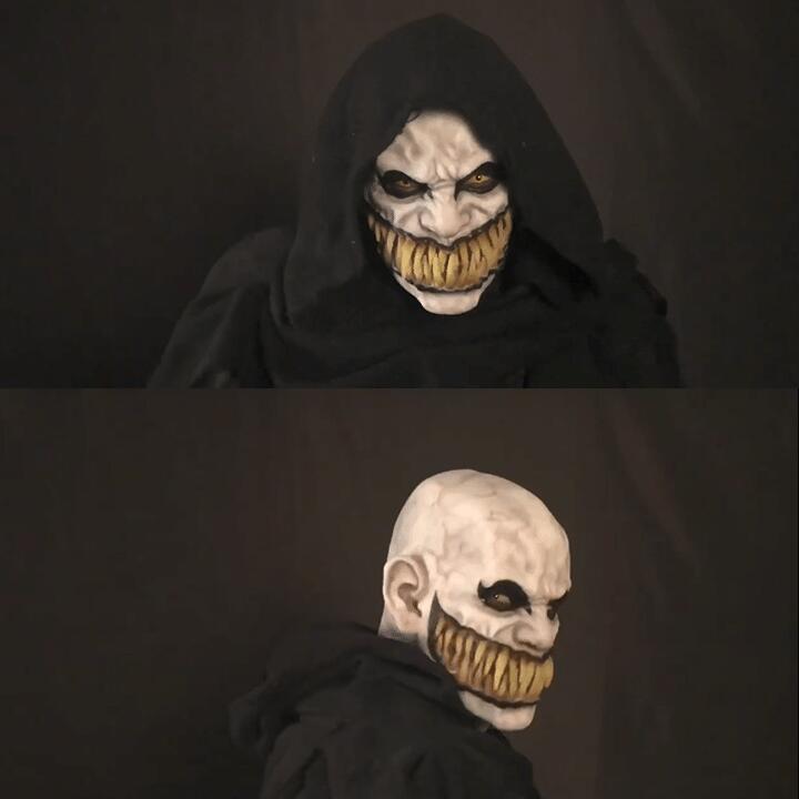 Halloween Horror Balaclava Mask – Scary Full Face Costume Headgear