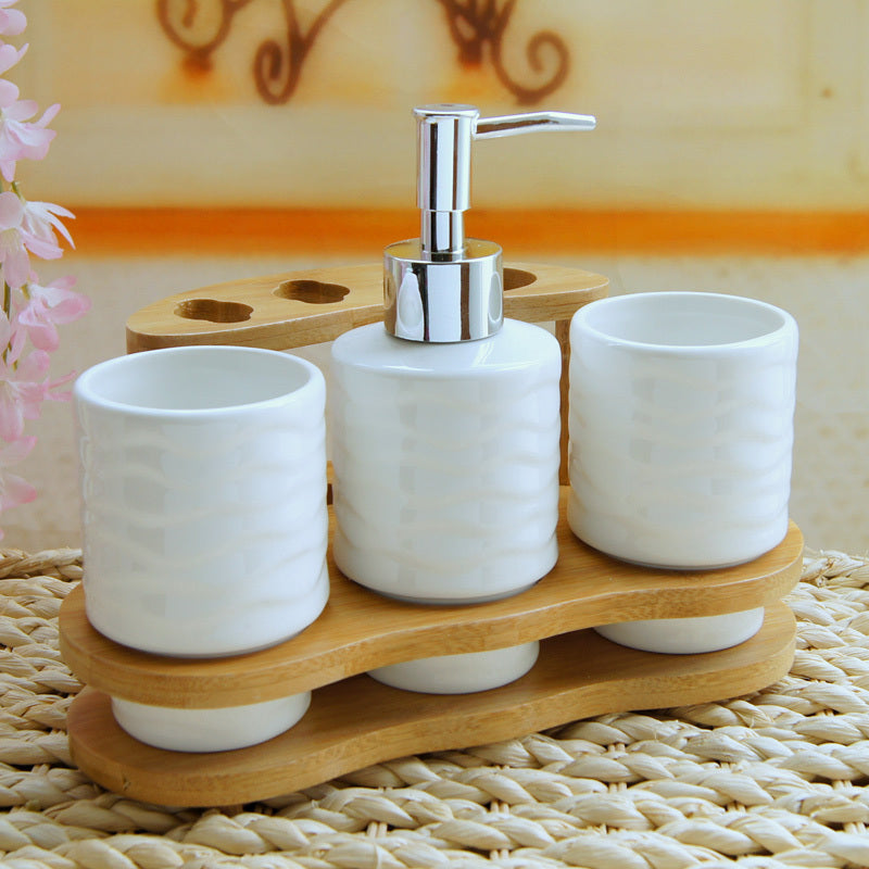 Bathroom Accessories Set – Complete Home Bath Essentials Kit