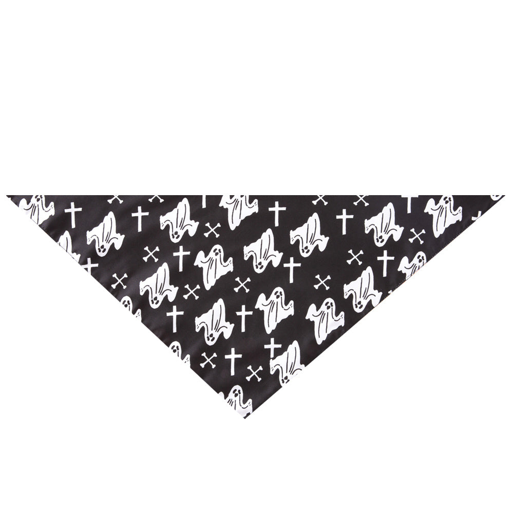 Halloween Pet Bandana – Festive Saliva Towel for Dogs and Cats