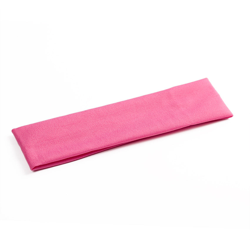 Fabric candy color women's towel yoga headband ���
