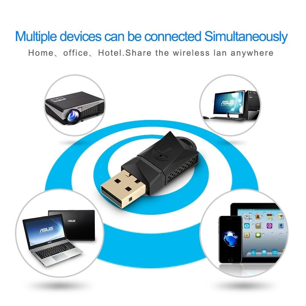 Plastic USB Ethernet Network Card 600 Mbps RJ45 Adapter