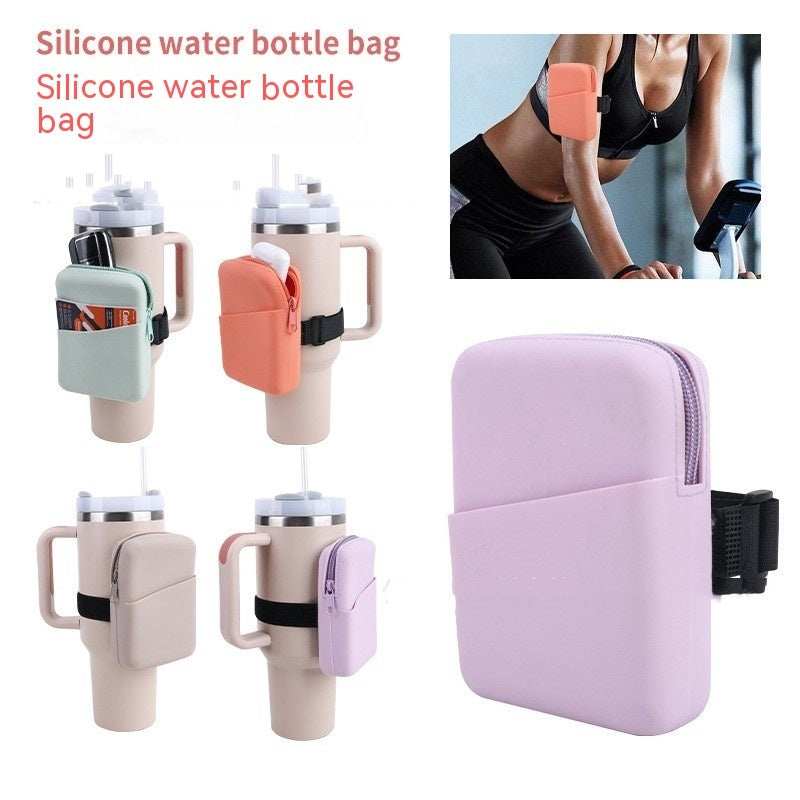 Silicone Arm Kettle Bag For Running Breathable Waterproof