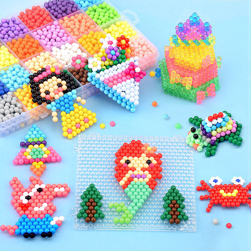 Unisex Classic Static PVA ABS Plastic Toy Set Box Included