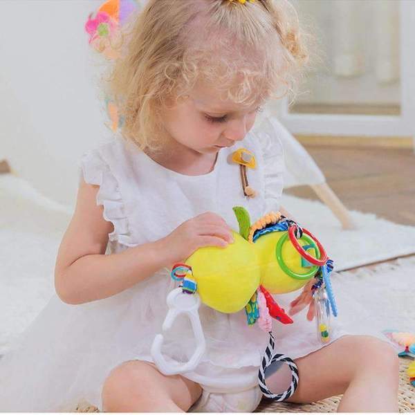Soft Plush Polyester Stroller Hanging Toys Unisex Baby