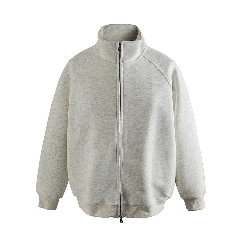 Long Sleeve Retro Top Simple Casual Coat