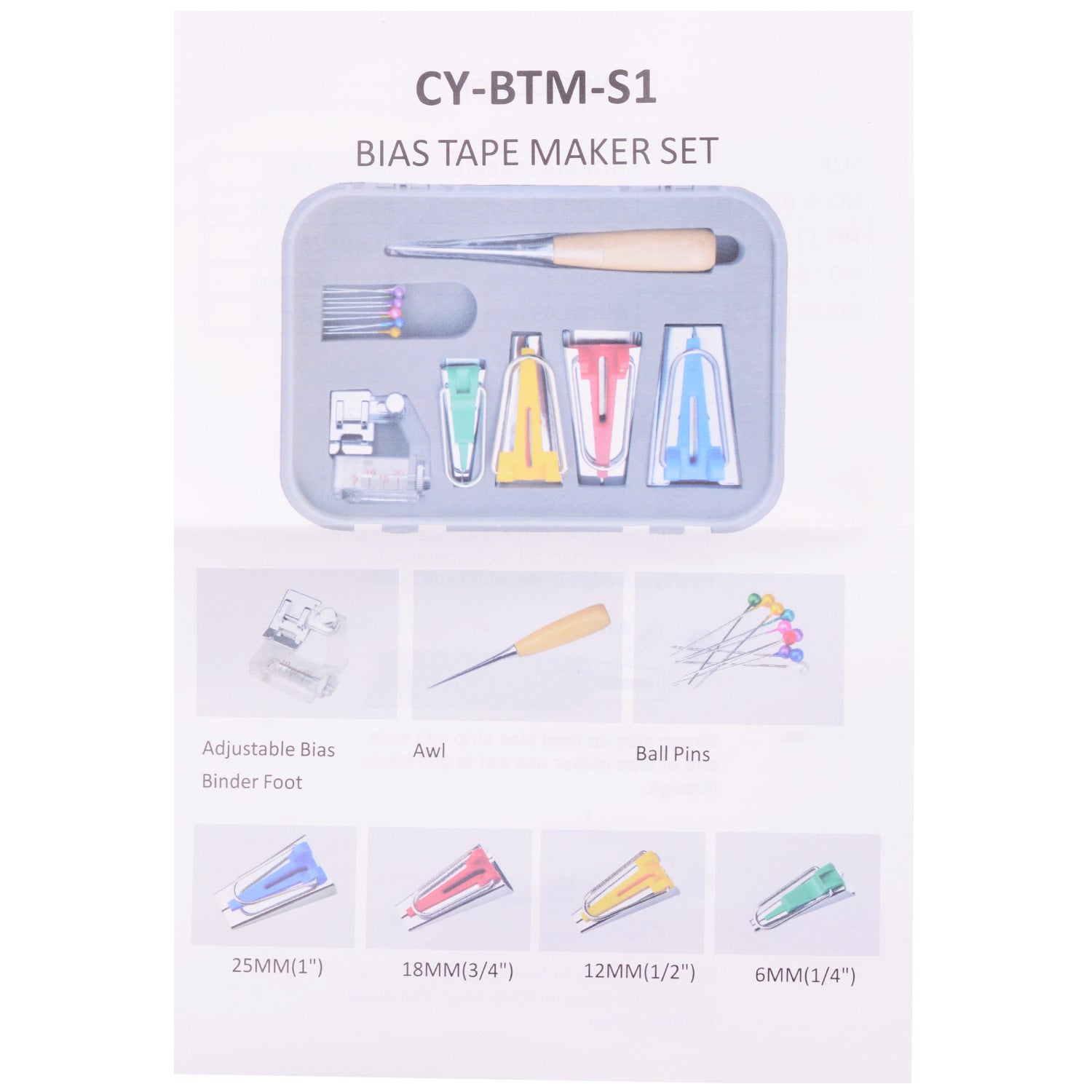 11-Piece Multi-Function Electric Sewing Machine Belt & Cloth Presser Foot Set