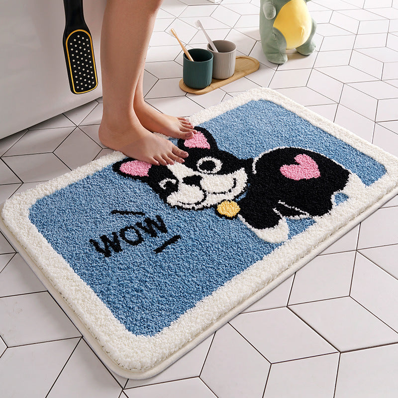 Super Absorbent Non-Slip Bathroom Mat – Quick-Dry Bath Rug