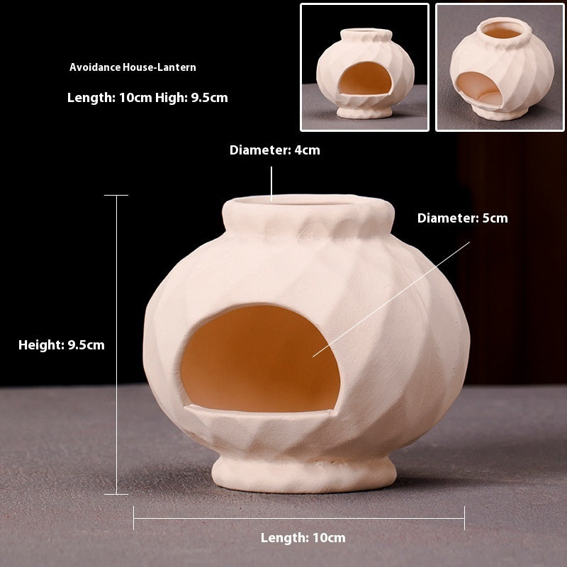 Fish Tank Landscaping Breeding Aquarium Decorative Pottery Pot Ornaments