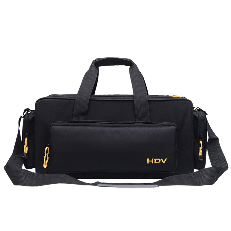 Nylon Shoulder Photography Bag Unisex Slim Solid Color Case
