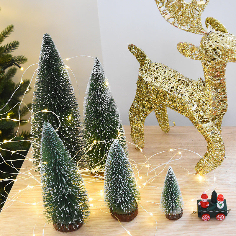 Christmas Pine Needle Tree Decoration Ornament