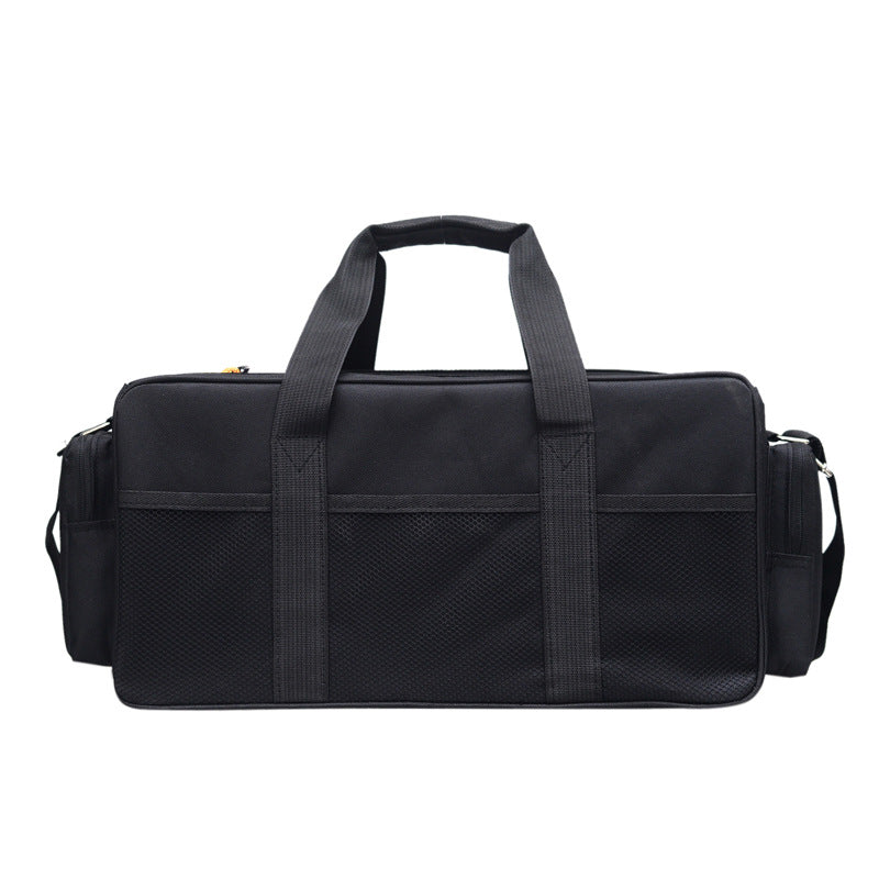 Nylon Shoulder Photography Bag Unisex Slim Solid Color Case