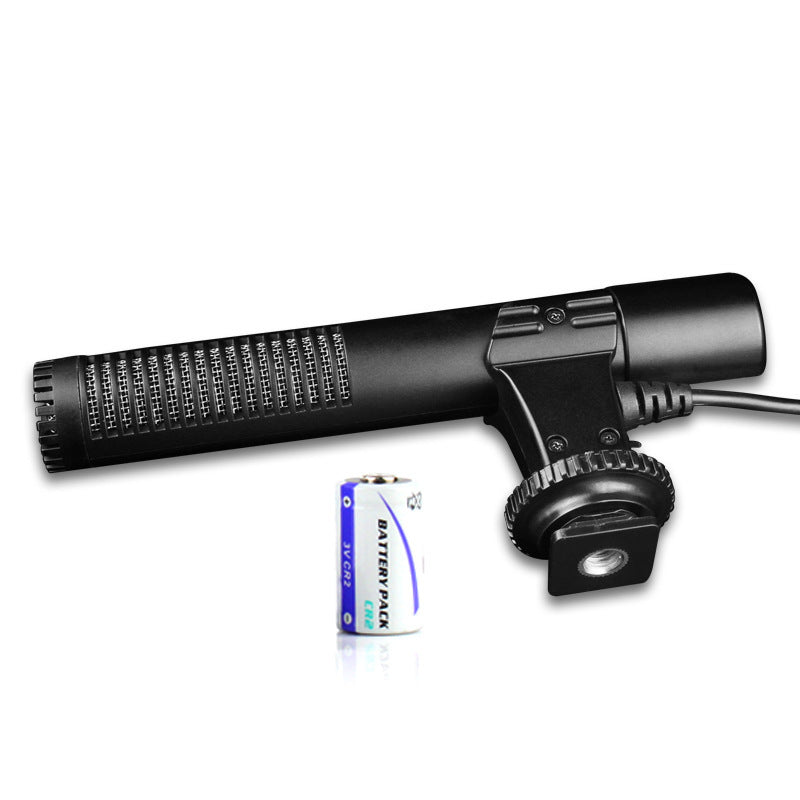 Camera Photography Microphone - Back-Pole Condenser, Dual Single-Point