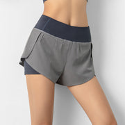 2-in-1 Women's Active Shorts – Running, Gym & Training Wear