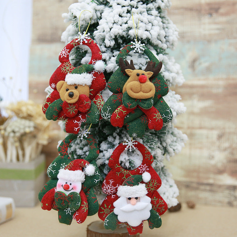 Christmas Non-Woven Fabric Hanging Pendant Decoration
