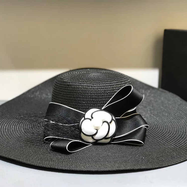 Women Retro Fashion French Sun Hat Seaside Vacation