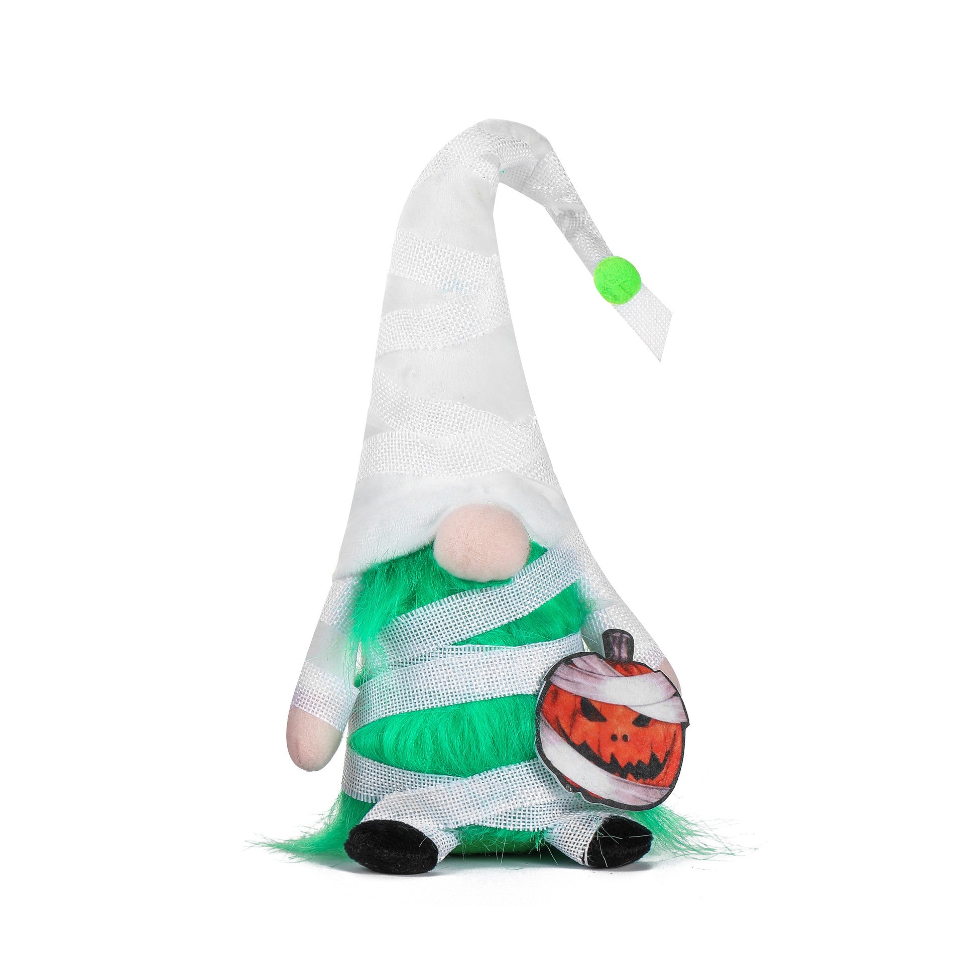 Halloween Faceless Vampire Pumpkin White Bandage Doll Ornaments Doll Party Dress Up Props