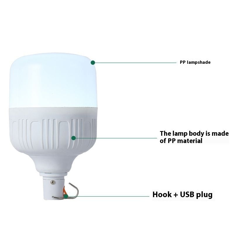 Night Market Stall Rechargeable Light Led Bulb