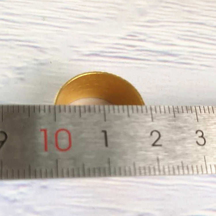 Metal Sewing Thimble – Gold Toe Cap Finger Guard for Needlework