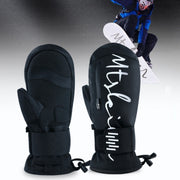 Men’s Waterproof Ski Gloves – Winter Warm with Fender