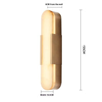B 35cm Golden Lamp Body