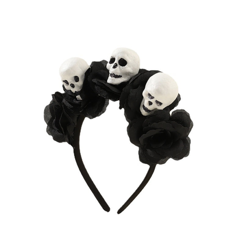 Women's Fashion Simple Halloween Party Skull Belt