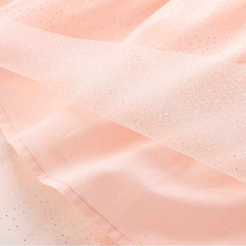 Chiffon sleeveless net yarn princess dress