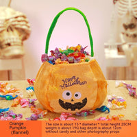 Velvet Bag Orange Pumpkin