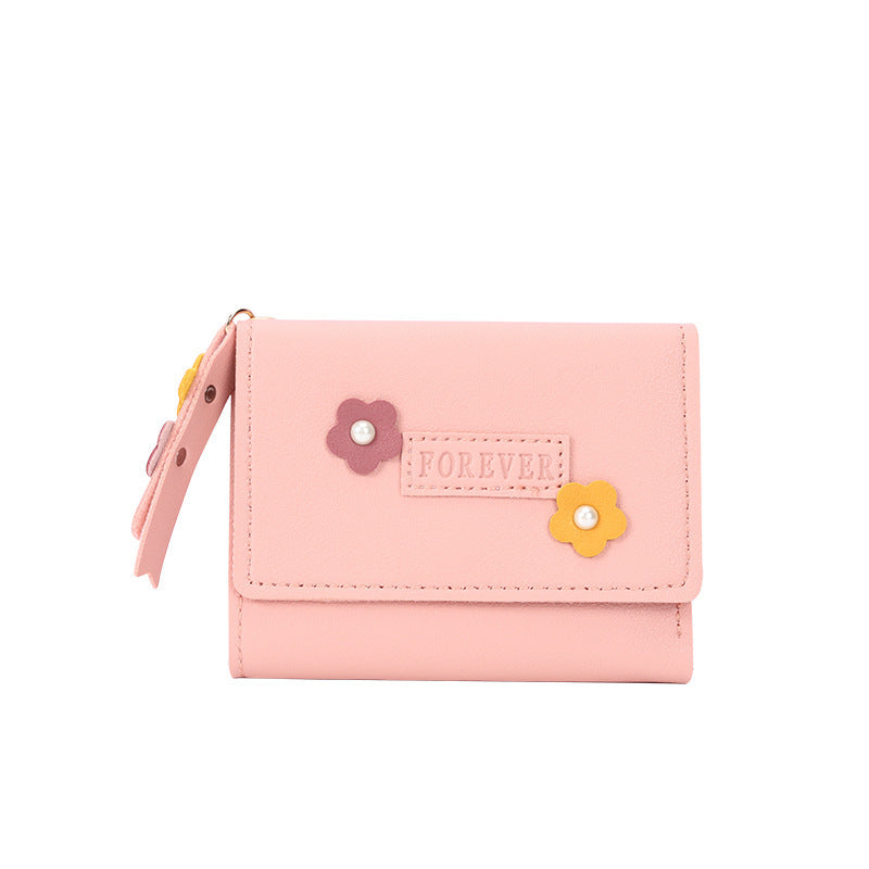 Unisex Buckle Closure PU Leather Slim Cardholder Wallet