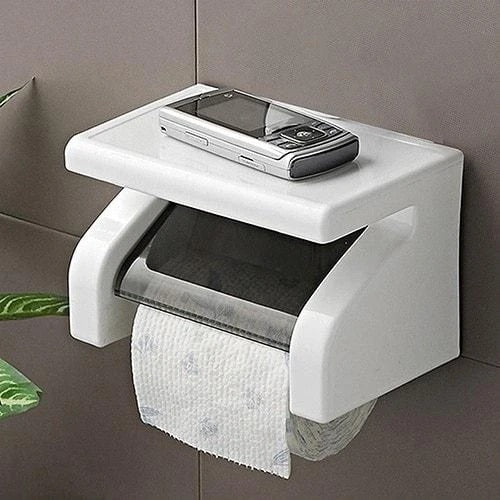 Tissue Holder for Bathroom & Office – Wall-Mounted Dispenser