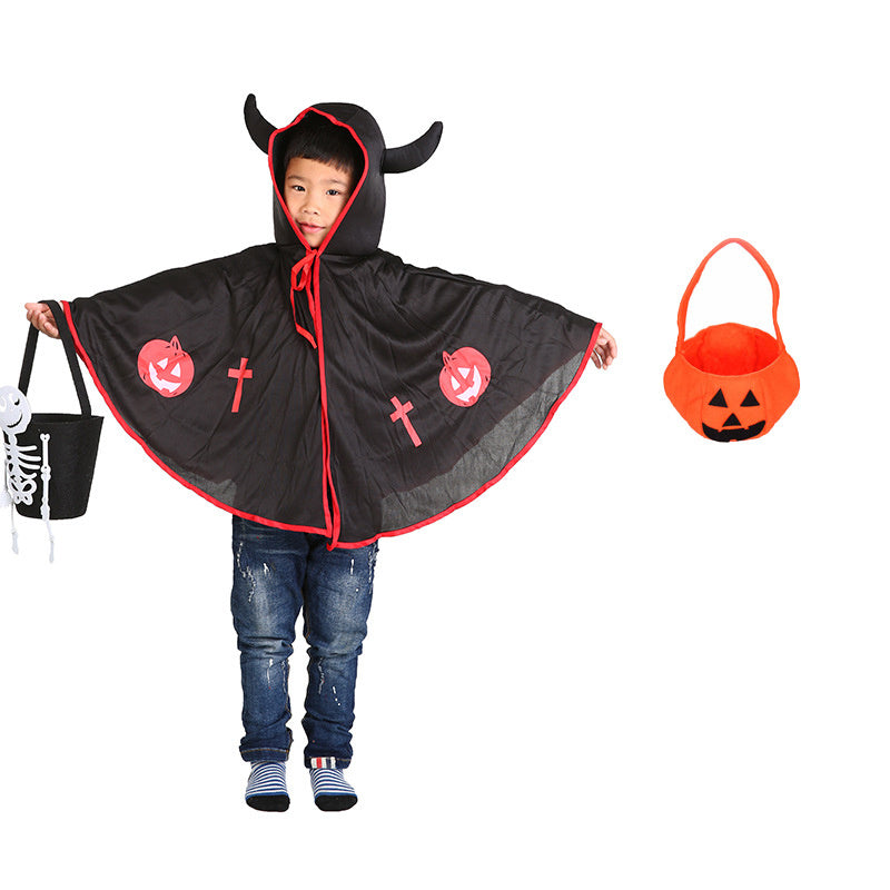 Kids Halloween Knitted Costume – Unisex Role Play Outfit