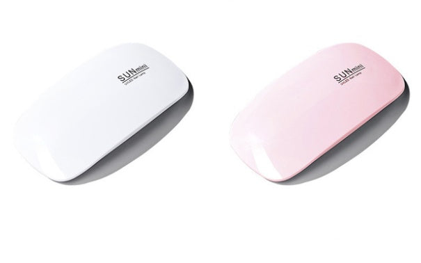 Mini LED Nail Lamp – Portable Mouse-Shaped UV Phototherapy Dryer