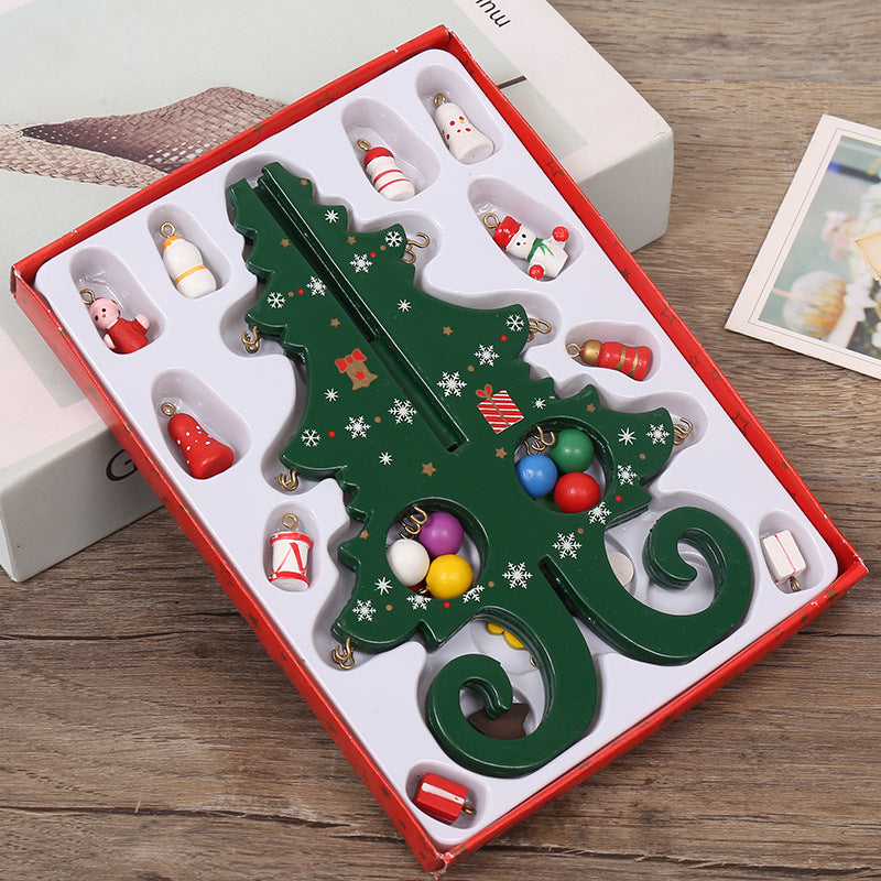 Christmas Tree Scene Decoration Ornament
