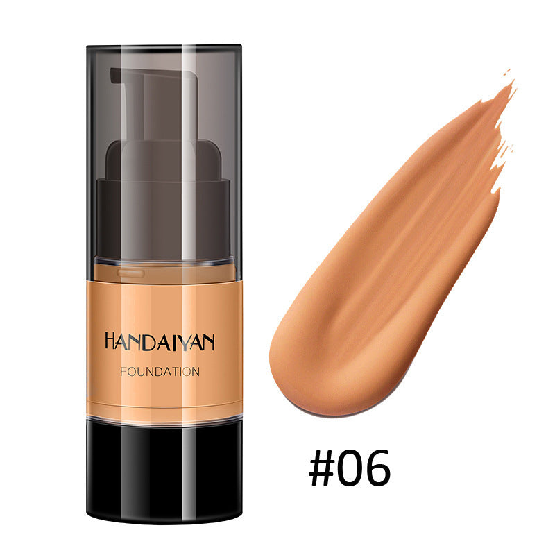 Silicone Full Coverage Liquid Foundation For Dark Skin