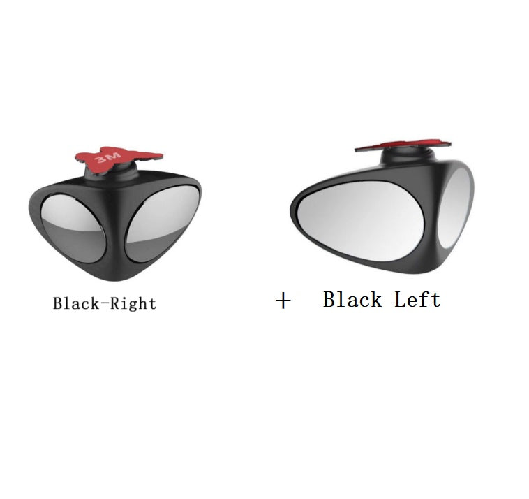 Double Vision Auxiliary Blind Spot Mirror for Car Rearview