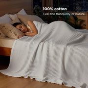 Cotton Sofa Blanket Breathable Soft Blanket For Home Use