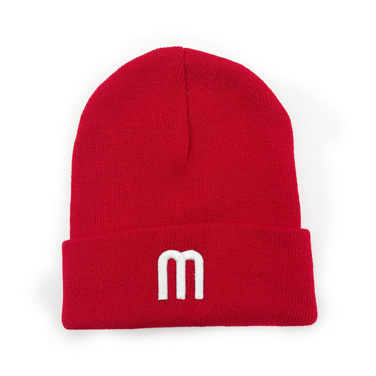Pure Color Warm Earmuff Head Cap
