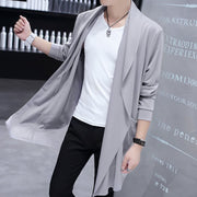 Slim Fit Student Handsome Cloak Men's Coat