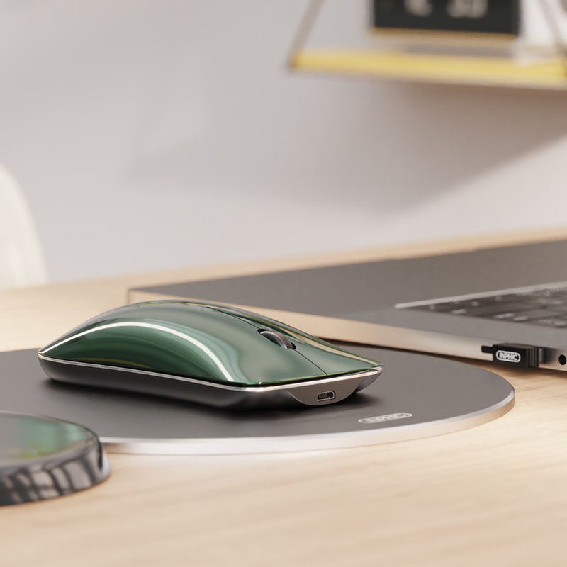 Wireless Rechargeable Bluetooth Mouse Ultra-thin Silent Laptop Desktop Mouse