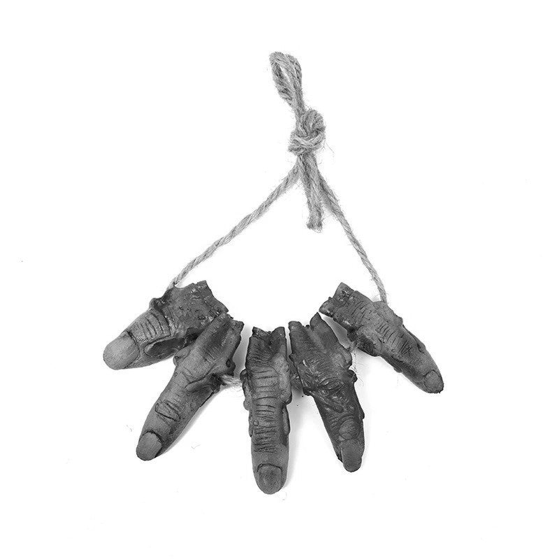 Halloween Broken Limb Pendant – Scary Hanging Prop for Haunted House and Scene Decoration