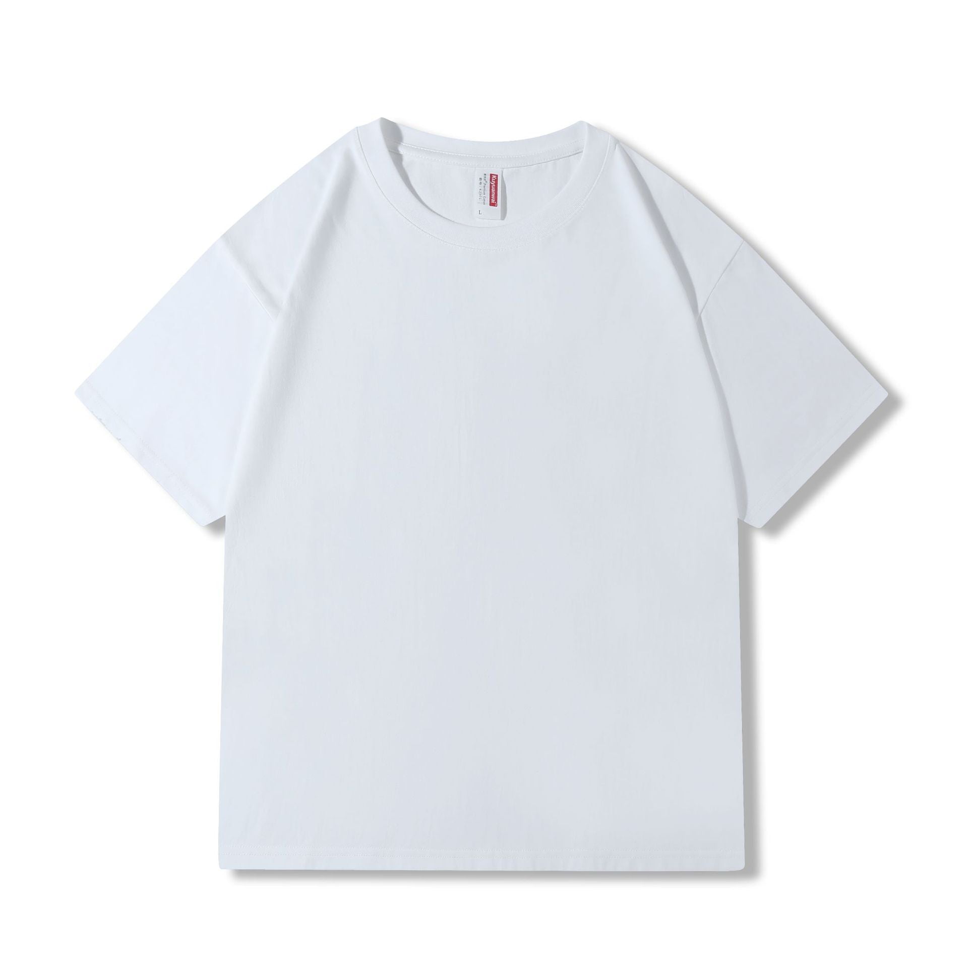 210g Combed Cotton Tight Siro Spinning Cotton T-shirt
