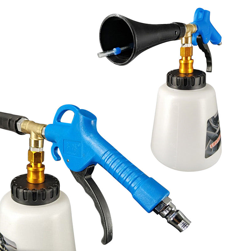 Blue Tornado Car Interior Cleaning Gun – High-Pressure Air & Cleaning Solution Tool