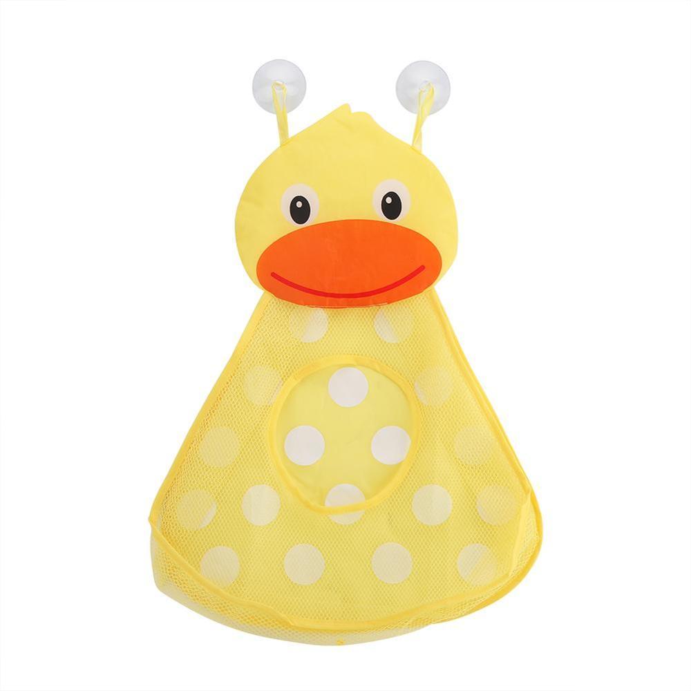 Bath Toy Storage Bag – Mesh, Quick-Dry, Suction Cups (No-Drill)
