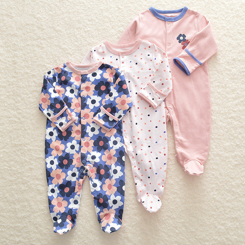 Baby Cotton Romper – Soft & Breathable